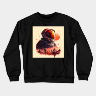 Space Mars exploration Crewneck Sweatshirt